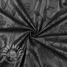 Ecopelle per abbigliamento Flowers design A