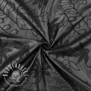Ecopelle per abbigliamento Flowers design C