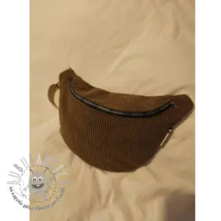 Velluto a coste HUGGY terracotta
