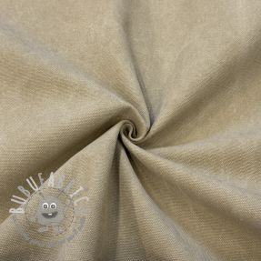Tessuto CANVAS STONEWASHED beige