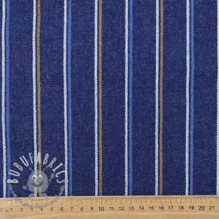 JEANS DENIM Stripes indigo