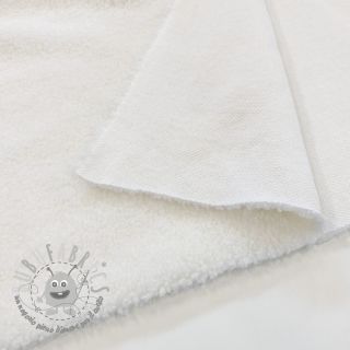 Tessuto per cappotti TEDDY ecru