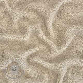 Tessuto per cappotti TEDDY light sand