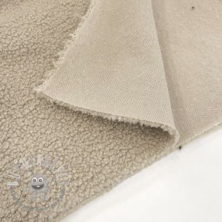 Tessuto per cappotti TEDDY light sand