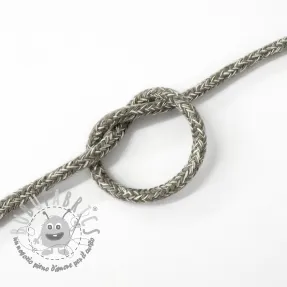 Cordino di cotone 5 mm MELANGE light grey