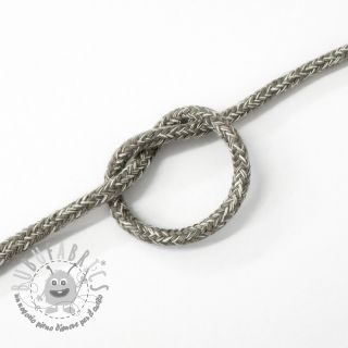 Cordino di cotone 5 mm MELANGE light grey