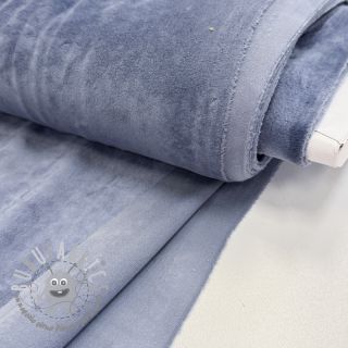 Velluto VELVET STRETCH blue