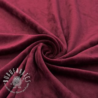 Velluto VELVET STRETCH bordeaux