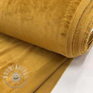 Velluto VELVET STRETCH ochre