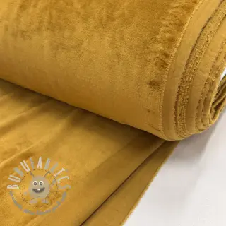 Velluto VELVET STRETCH ochre