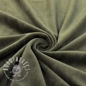 Velluto VELVET STRETCH camo green