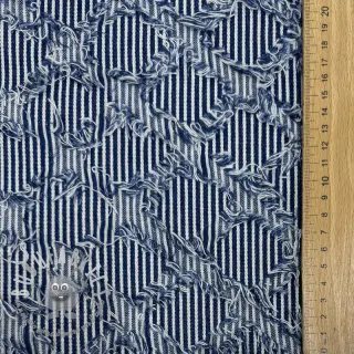 JEANS DENIM Ruffle stripes design B