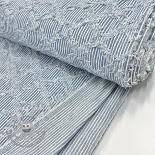 JEANS DENIM Ruffle stripes design A