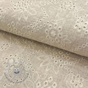 Viscosa con lino Lucy natural