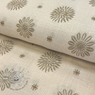 Tessuto di cotone EMBROIDERY Sofia design A