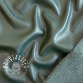 Ecopelle per abbigliamento SUEDE forest green