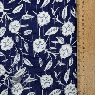 Tessuto di cotone QUILT Gange indigo