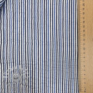 Tessuto di cotone QUILT Gange indigo