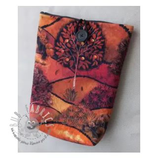 Tessuto decorativo Forest hill autumn digital print