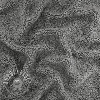 Tessuto per cappotti TEDDY grey