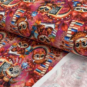 Felpa Big eyes design A digital print
