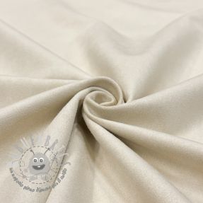 Tessuto scamosciato SUEDE LUX STRETCH ecru