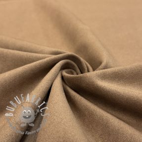 Tessuto scamosciato SUEDE LUX STRETCH beige