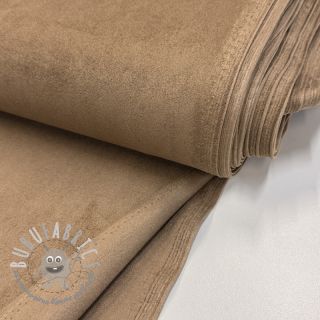 Tessuto scamosciato SUEDE LUX STRETCH beige