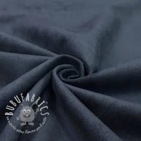 Tessuto scamosciato SUEDE LUX STRETCH navy