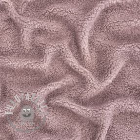 Tessuto per cappotti TEDDY dark powder