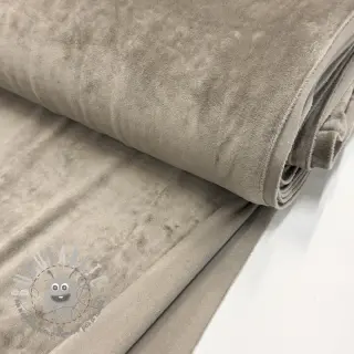 Velluto VELVET STRETCH taupe