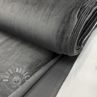 Velluto VELVET STRETCH dark grey