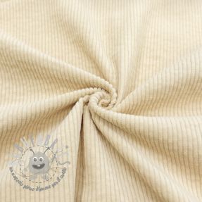 Velluto a coste 6W WASHED STRETCH butter