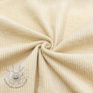 Velluto a coste 6W WASHED STRETCH butter