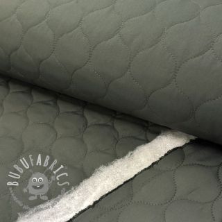 Tessuto trapuntato Round moss green