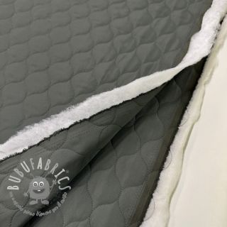 Tessuto trapuntato Round moss green