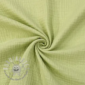 Mussola/Doppia garza soft green ORGANIC
