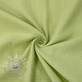 Mussola/Doppia garza soft green