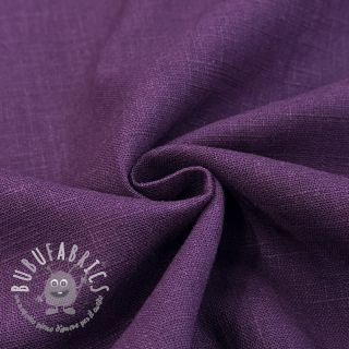 Lino prelavato dark purple