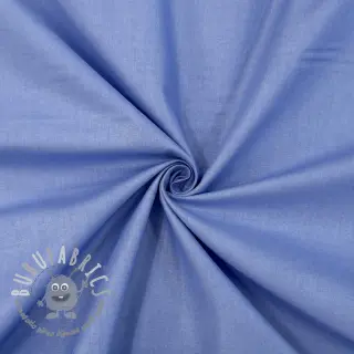 Popeline di cotone dark sky blue