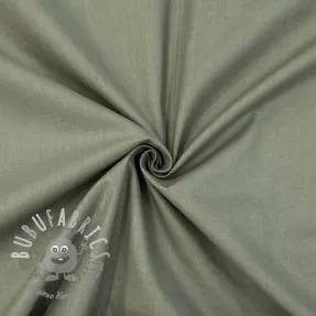 Popeline di cotone olive