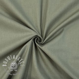 Popeline di cotone olive