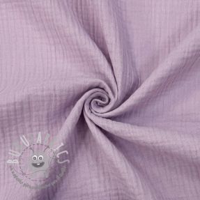 Mussola/Doppia garza soft lilac
